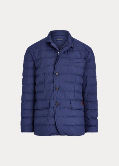 Ralph Lauren Quilted Water-Repellent Jakke Herre Danmark (PEKYO0789)